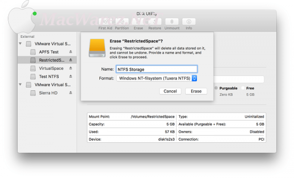 ntfs for mac old version